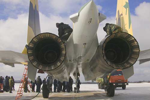 Selain Su-35, MiG-35 pun mengusung teknologi yang sama.