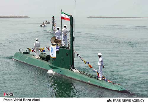 Kapal selam mini AL Iran - Ghadir Class. 