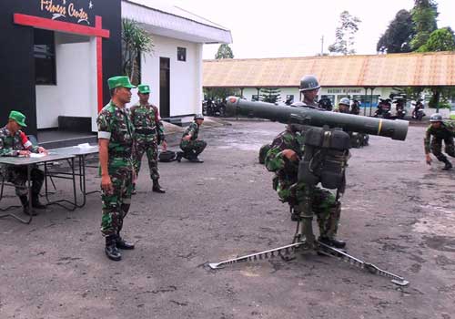 RBS 70 milik Arhanud TNI AD. 