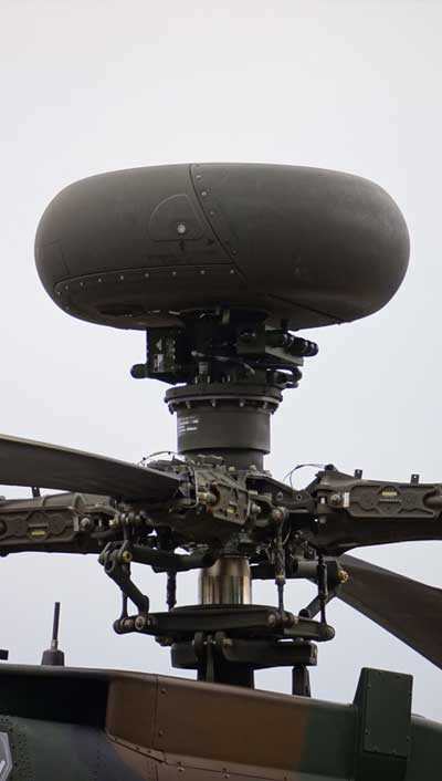 JGSDF_AH-64D(74506)_APG-78_Longbow_millimeter-wave_fire-control_radar