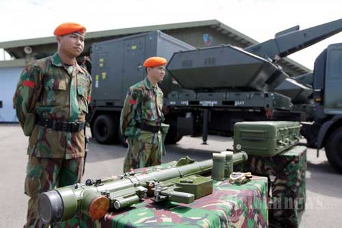 Denhanud Paskhas TNI AU juga dilengkapi rudal QW-3. Foto: Tribunnews.com