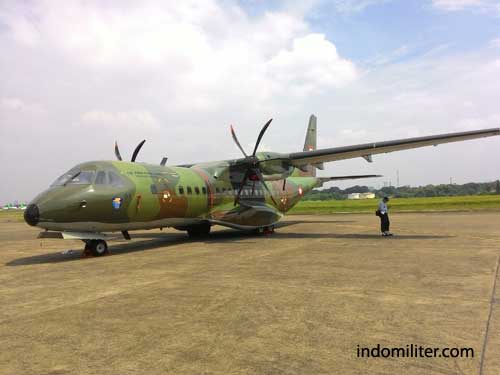 C-295 TNI AU cukup intens dilibatkan dalam operasi SAR jatuhnya pesawat AirAsia QZ8501.