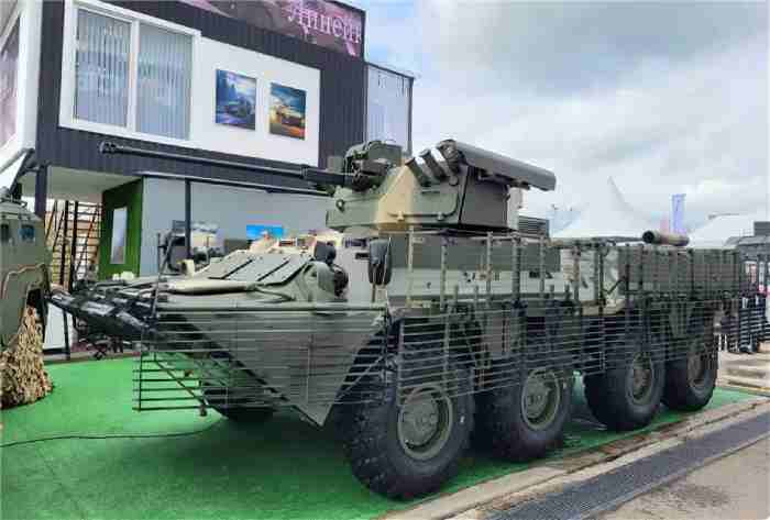 Siap Diterjunkan ke Medan Perang, Rusia Tampilkan Varian Baru BTR-82A ...