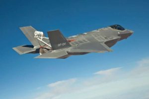 High AoA Test pada F-35A.