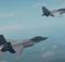 FA-50 (atas) dan KF-21 (bawah)